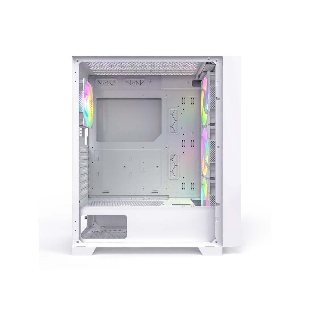 Montech AIR 1000 Premium White ATX Mid Tower Case, 4-Fans - Image 4