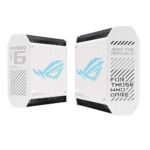 ASUS ROG Rapture GT6 Gaming Mesh WiFi 6 System Tri-band - White (2-Pack) - Image 2