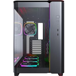 Montech King 95 Pro Black Mid Tower PC Case, 6-Fans RGB - Image 3