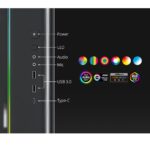 Montech King 95 Pro Black Mid Tower PC Case, 6-Fans RGB - Image 8