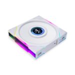 LIAN LI UNI FAN TL LCD 120 ARGB Fan - White (3-Pack) - Image 2