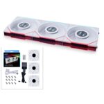 UNI FAN TLLCD120 Reverse White Triple Pack