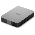 LaCie 1TB Mobile Drive USB-C 3.2 Gen1 Portable HDD Hard Drive, 130MB/s, Moon Silver - Image 3
