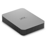 LaCie 1TB Mobile Drive USB-C 3.2 Gen1 Portable HDD Hard Drive, 130MB/s, Moon Silver - Image 4