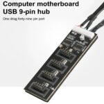 9 Pin Header Internal USB Hub Extension Adapter - Image 4