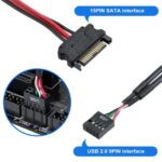 9 Pin Header Internal USB Hub Extension Adapter - Image 2
