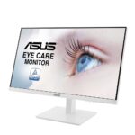 ASUS 27" VA27DQSB-W Eye Care IPS FHD 75Hz 5ms Speaker Rotatable Frameless Monitor, White - Image 4