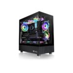 Thermaltake View 270 TG ARGB Mid Tower PC Case - Black, 4-Fan - Image 6