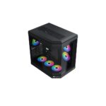 Xigmatek CUBI Full Tower ATX Case – Black (6-Fans) - Image 3