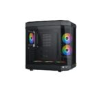 Xigmatek CUBI Full Tower ATX Case – Black (6-Fans) - Image 4