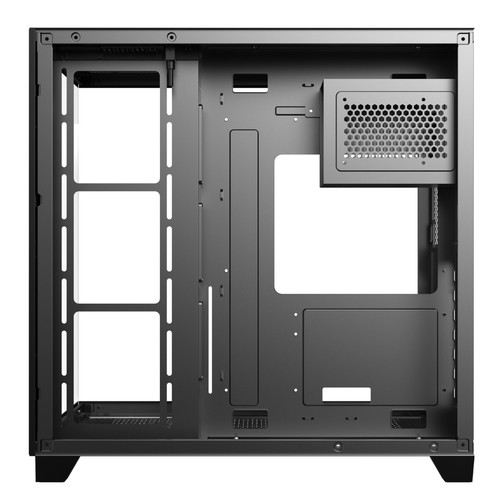 Sharx PROFIN XI700B Mid Tower Gaming PC Case - Black (7-Fans) - Image 6