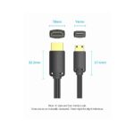 Vention 4K Mini HDMI to HDMI Cable AGHBG - 1.5M - Image 5