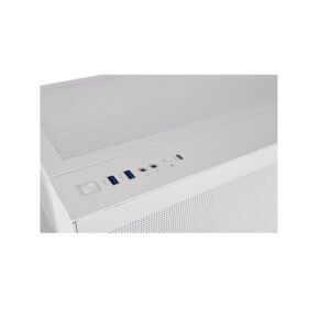 Thermaltake View 380 TG ARGB Snow ATX PC Case, 4-Fans - Image 6