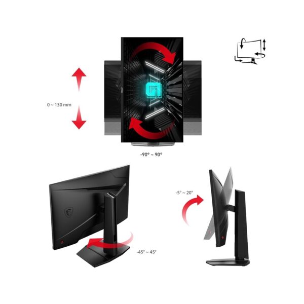 MSI 27" G274QPF E2 180Hz 1ms 2K IPS HDR400 USB-C Gaming Monitor - Image 3