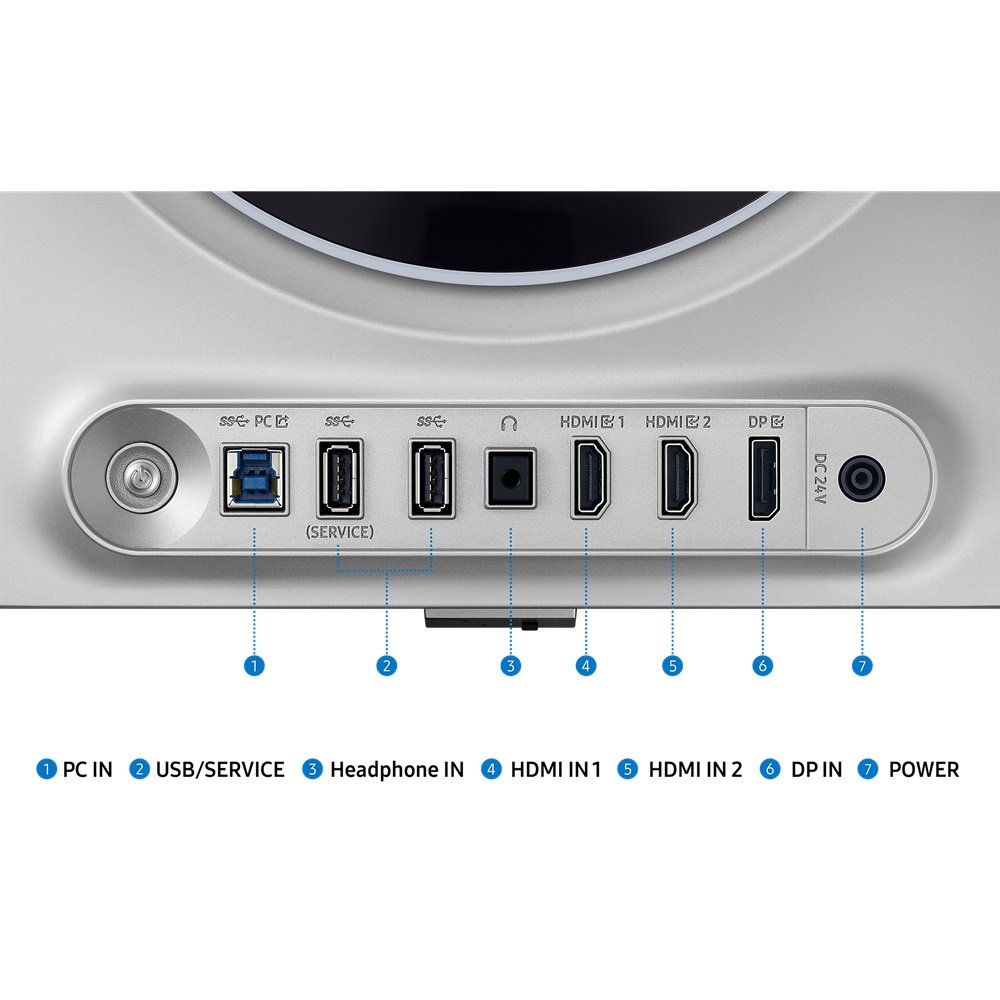 SAMSUNG 27″ Odyssey OLED G6 DG602 2K 360Hz 0.03ms HDR HDMI 2.1 Gaming Monitor, 27G6 - Image 9