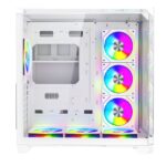 GameOn Valkyrie I Series Mid Tower Gaming PC Case - White (7-Fans) - Image 3