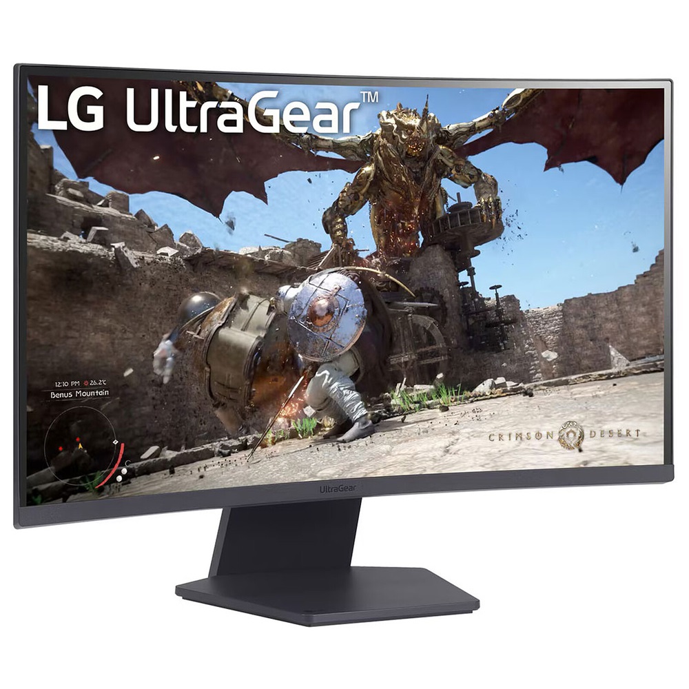 LG 27'' GS60QC UltraGear Curved 2K 180Hz 1ms VA HDR Gaming Monitor - Image 2