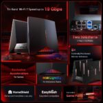 TP-Link Archer GE800 BE19000 Tri-Band WiFi 7 Gaming Router - Image 5