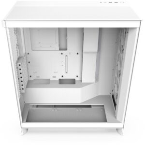 NZXT H7 Flow RGB Mid-Tower PC Case, 3-Fan (White) 2024 - Image 6