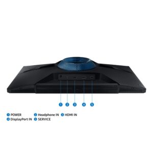 SAMSUNG 27" Odyssey G3 DG302 180Hz 1ms FHD VA HDR Rotatable Gaming Monitor, 27G3 - Image 7