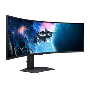 SAMSUNG 49" Odyssey G9 CG954E Curved UltraWide 240Hz 1ms VA HDR1000 5K2K HDMI 2.1 Gaming Monitor, 49G9 - Image 3