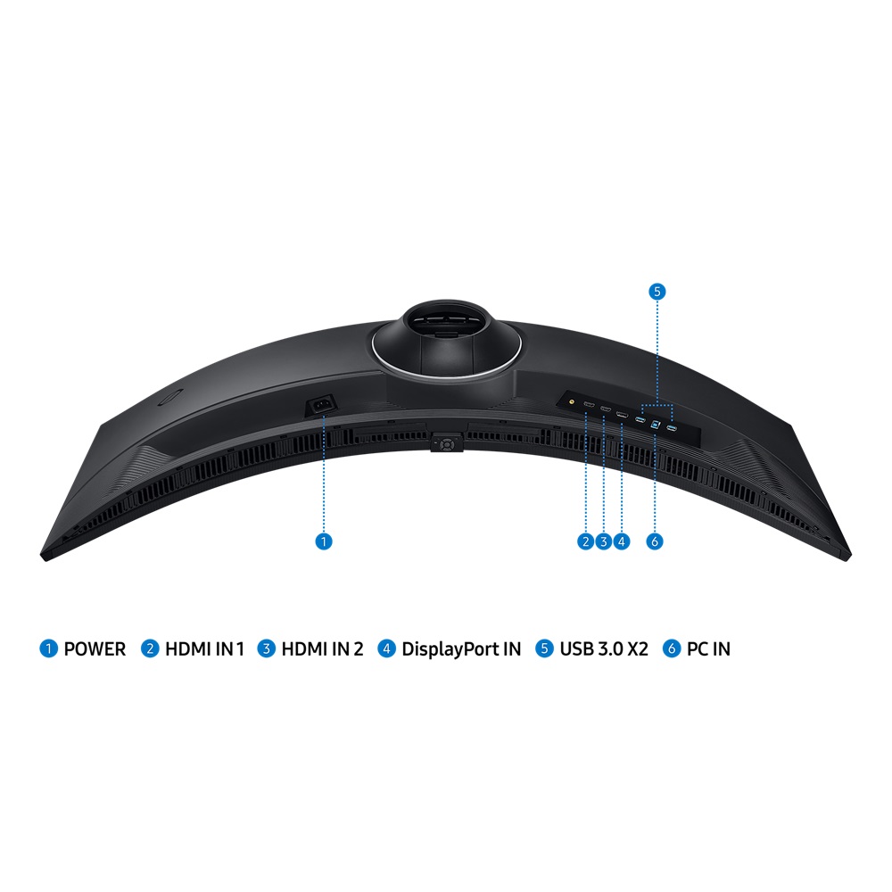 SAMSUNG 49" Odyssey G9 CG954E Curved UltraWide 240Hz 1ms VA HDR1000 5K2K HDMI 2.1 Gaming Monitor, 49G9 - Image 9