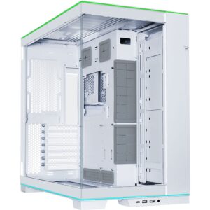 Lian LI O11 Dynamic EVO RGB Mid Tower Gaming PC Case, White - Image 4