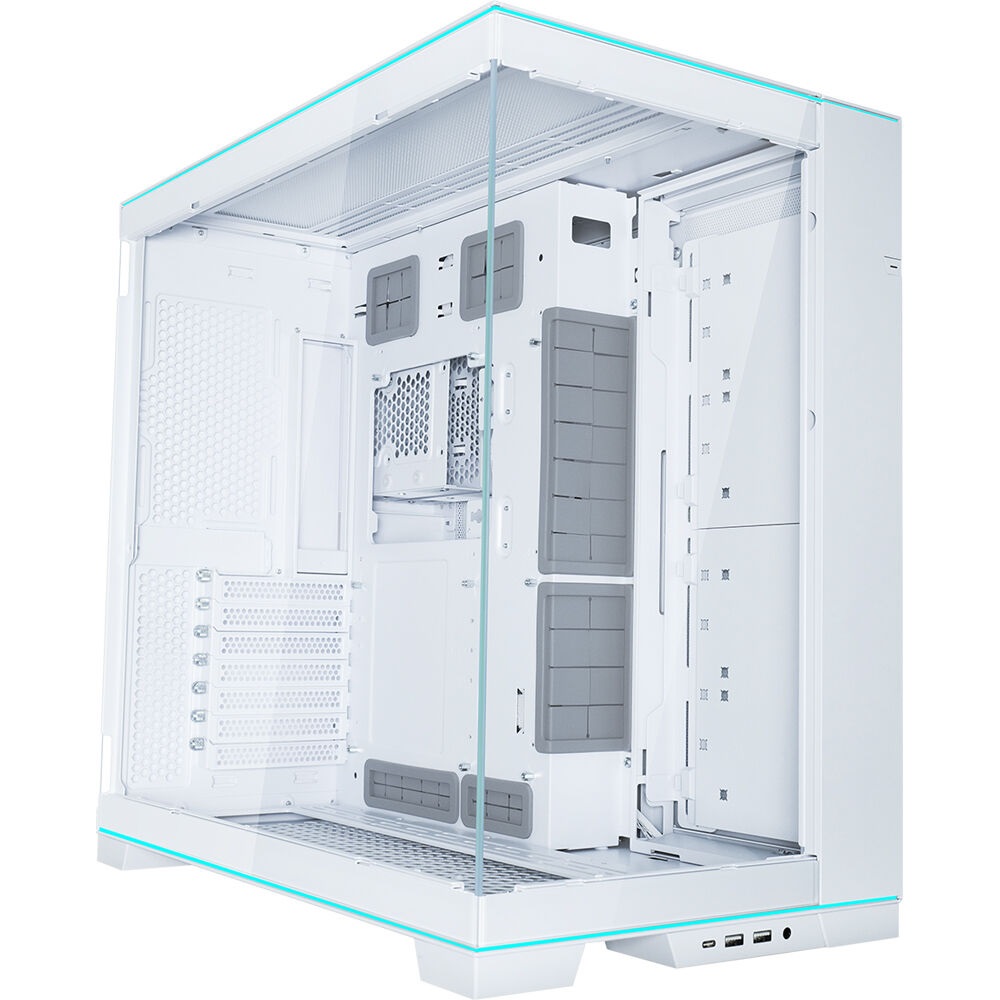 Lian LI O11 Dynamic EVO RGB Mid Tower Gaming PC Case, White - Image 5