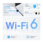 TP-Link TX20U Nano AX1800 Nano Wi-Fi 6 Wireless USB Adapter - Image 2