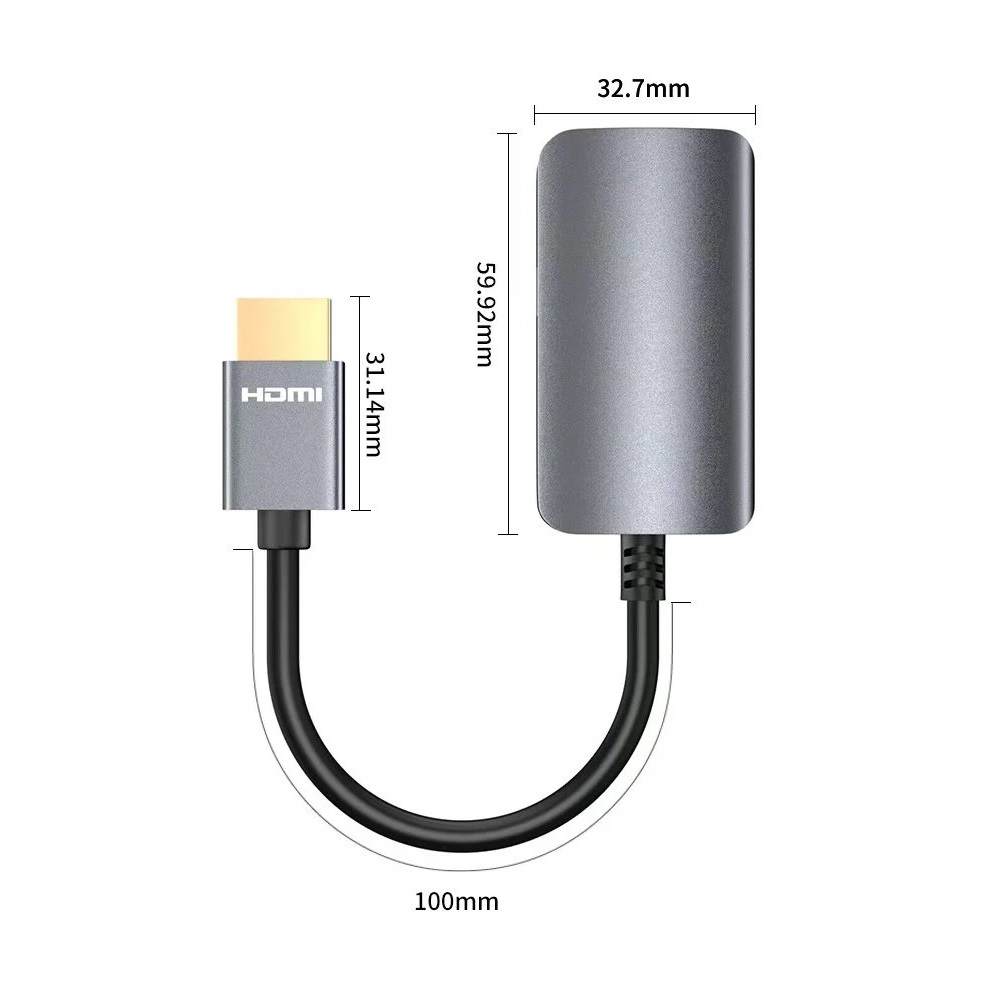 HDMI Male to USB-C Female Adapter Converter - Image 4