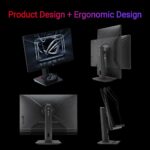 ASUS 27" ROG Strix XG27UCS 4K 160Hz Fast IPS HDR400 USB-C HDMI 2.1 Gaming Monitor, Black (OPEN BOX) - Image 8