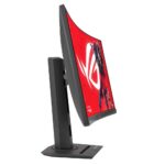 ASUS 27" ROG Strix XG27WCMS Curved 2K 280Hz 1ms Fast VA HDR400 USB-C HDMI 2.1 Gaming Monitor, Black - Image 2