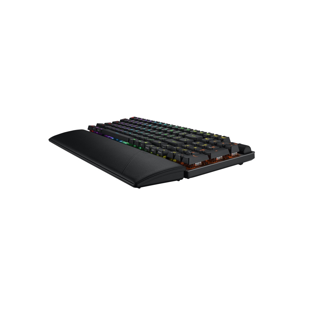 ASUS X902 ROG Strix Scope II 96 RX Wireless Gaming Keyboard, ROG RX Blue Switch, Black, Arabic/English - Image 4