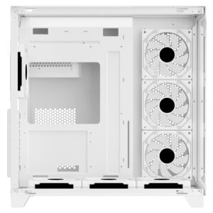 Sharx PROFIN GX700W Mid Tower Gaming PC Case - White (7-Fans) - Image 7