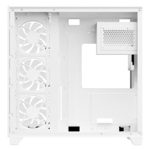 Sharx PROFIN GX700W Mid Tower Gaming PC Case - White (7-Fans) - Image 8