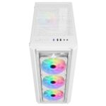 Sharx STRIKER S200W Mid Tower Gaming PC Case - White (4-Fans) - Image 3