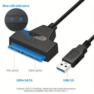 USB to SATA Converter Adapter for 2.5 inch HDD/SSD - Image 2