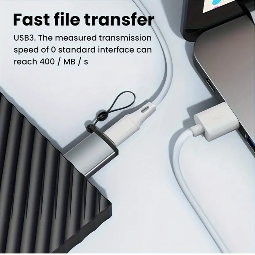 USB-C to Micro B Adapter, Data Transfer for External HDD - Image 3