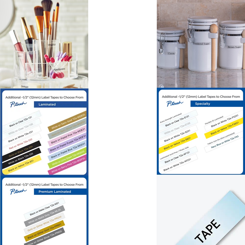 Brother TZE131 - 12mm Black On Clear Label Tape - Image 2