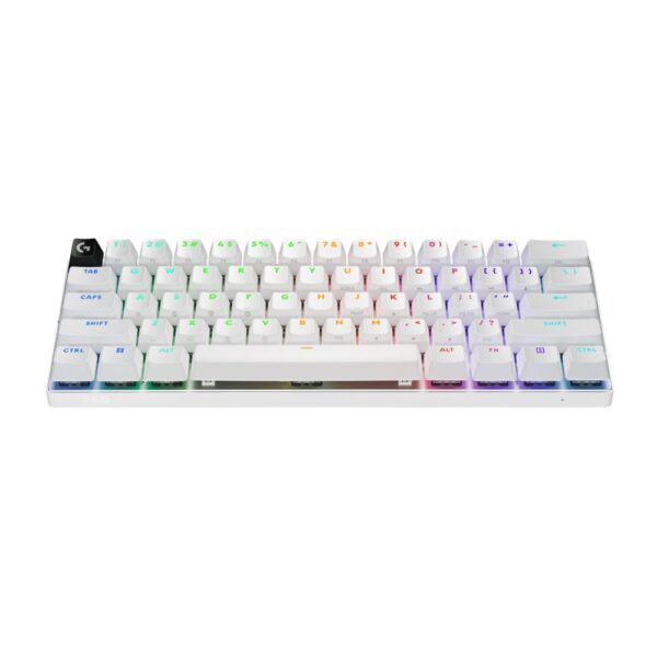Logitech G PRO X 60 LIGHTSPEED Wireless Gaming Keyboard, Tactile, White - Image 2