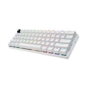 Logitech G PRO X 60 LIGHTSPEED Wireless Gaming Keyboard, Tactile, White - Image 3