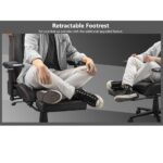 COUGAR Armor EVO M Gaming Chair Retractable Footrest - Gold, 160kg - Image 8