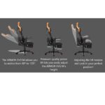 COUGAR Armor EVO M Gaming Chair Retractable Footrest - Gold, 160kg - Image 9