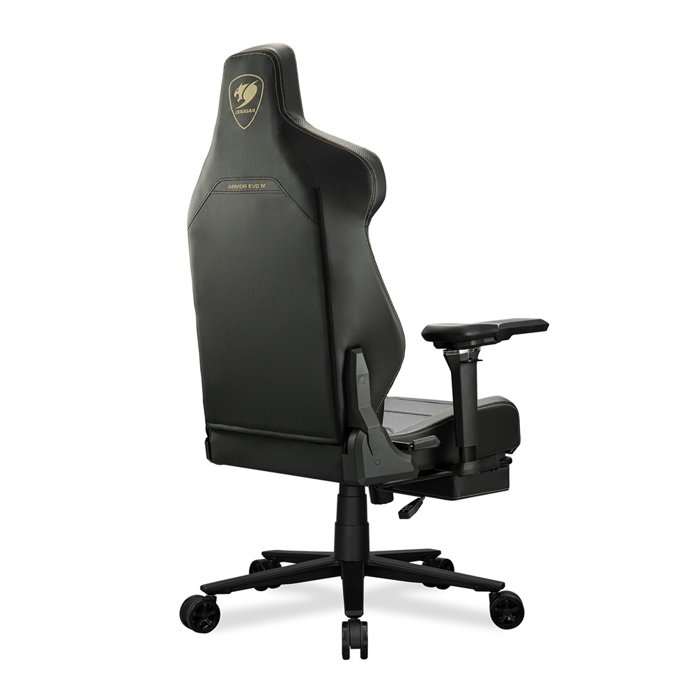 COUGAR Armor EVO M Gaming Chair Retractable Footrest - Gold, 160kg - Image 6