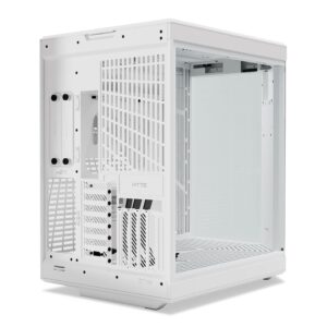 HYTE Y70 Touch Infinite ATX Mid Tower Dual Chamber PC Case, White - Image 4