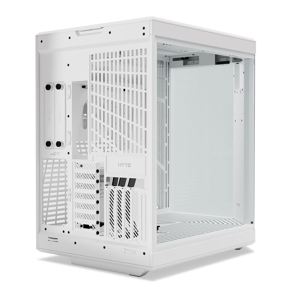 HYTE Y70 Touch Infinite ATX Mid Tower Dual Chamber PC Case, White - Image 4