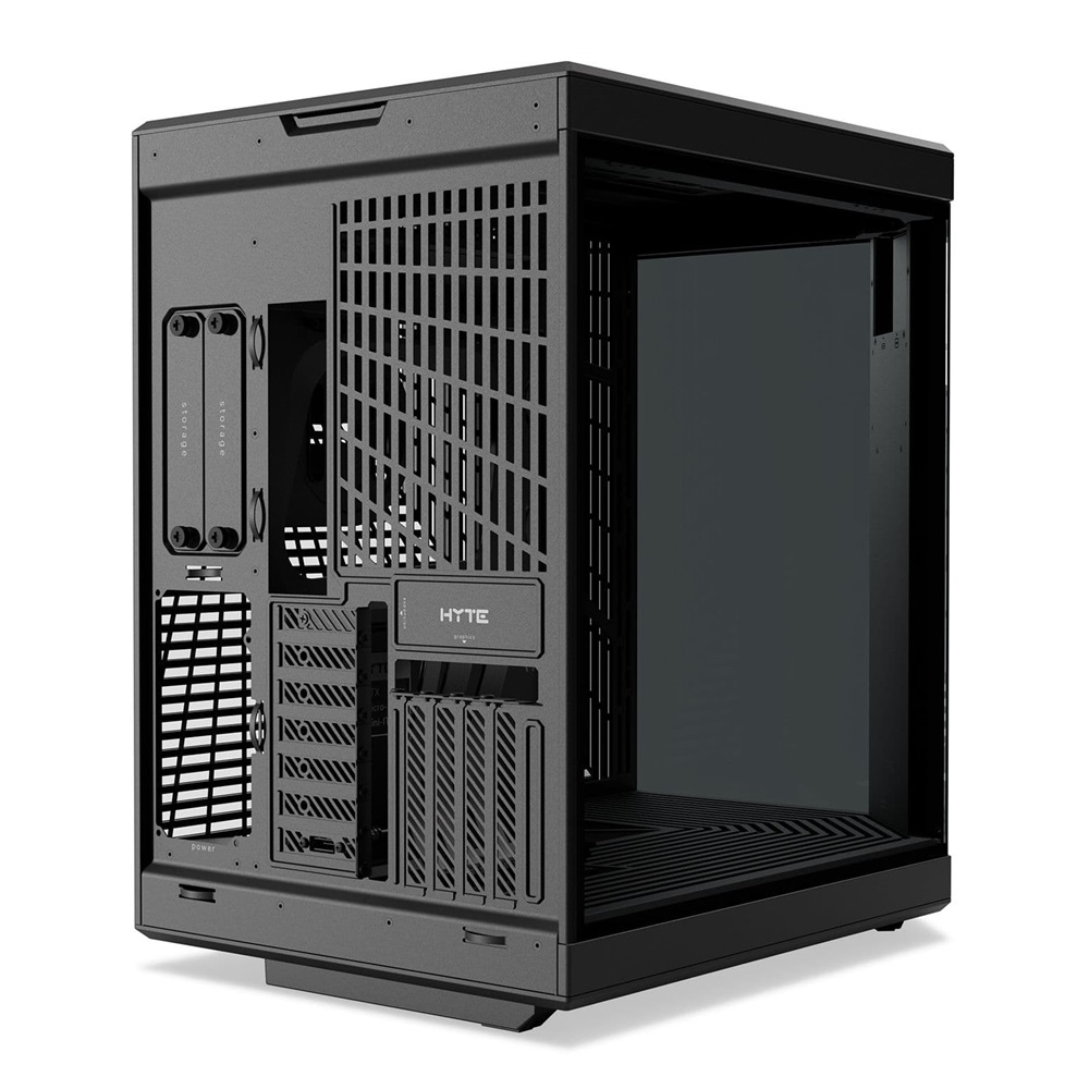 HYTE Y70 Touch Infinite ATX Mid Tower Dual Chamber PC Case, Black - Image 4