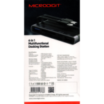 MicroDigit MR378TA USB-C & Lightning 6in1 Docking Station Multifunctional Hub Multi Port Adapter - Image 3