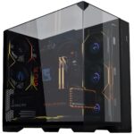 Lian Li O11 Vision Compact Mid Tower PC Case (Black) - Image 6