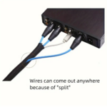 Braided Cable Management Sleeve Cord Protector - 118IN/300CM - Image 2